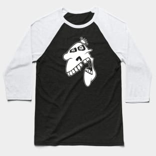 Skull X3 {DARK shirts} Baseball T-Shirt